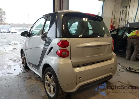 2015 Smart Fortwo Passion z USA, uszkodzony, nr VIN WMEEJ3BA2FK809203